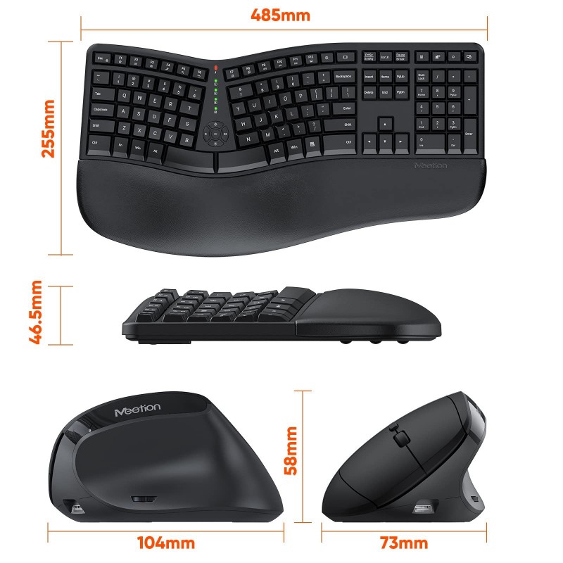 Hogyan javíthatja kényelmét és termelékenységét az ergonómikus billentyűzet- és egérkészlet?
